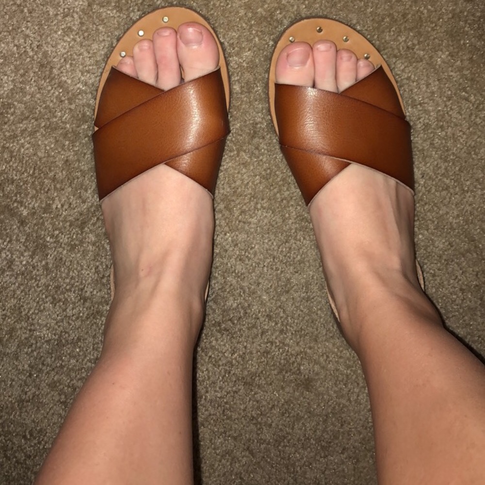 Brown sandals